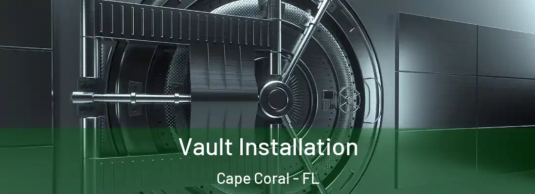 Vault Installation Cape Coral - FL